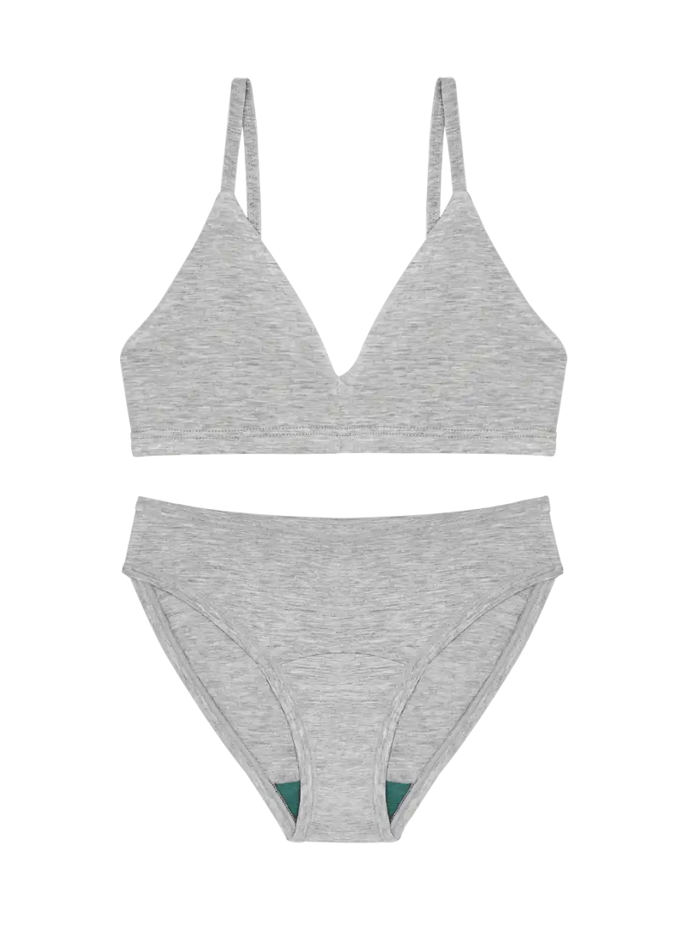 Triangle Bra & Bikini Set