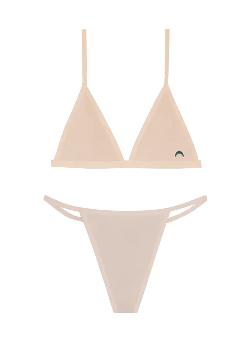 String Bra & String Thong Set
