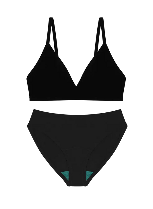 Triangle Bra & Bikini Set