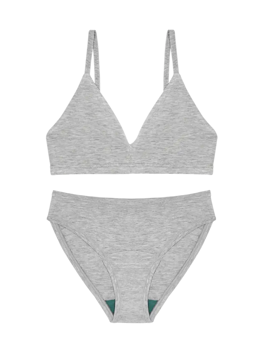 Triangle Bra & Bikini Set
