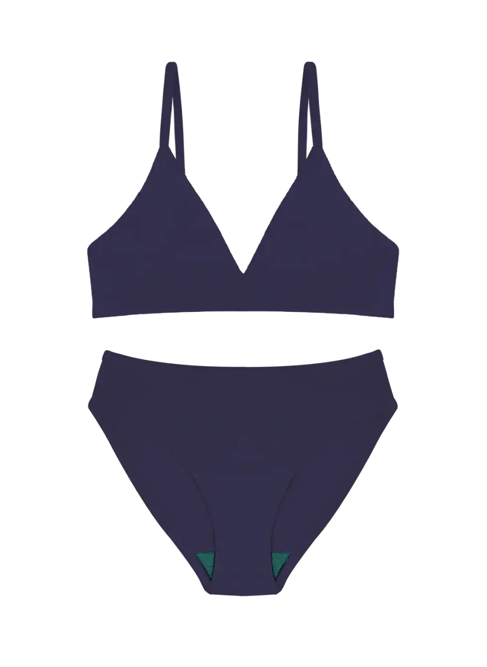 Triangle Bra & Bikini Set