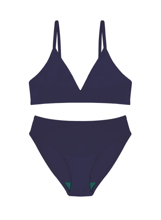Triangle Bra & Bikini Set