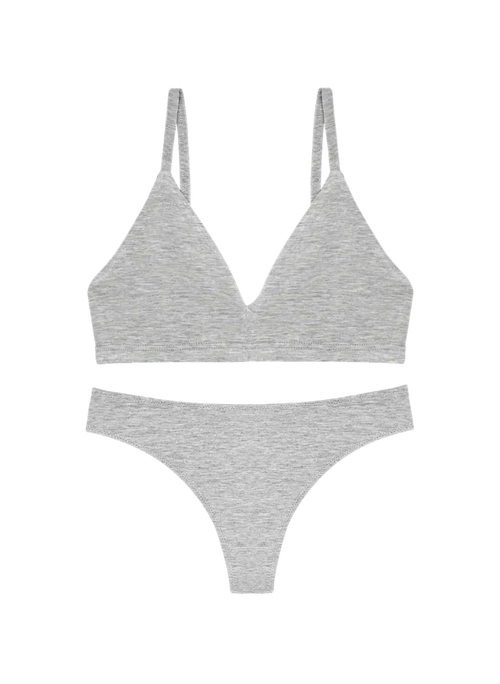 Triangle Bra & Low Profile Thong Set