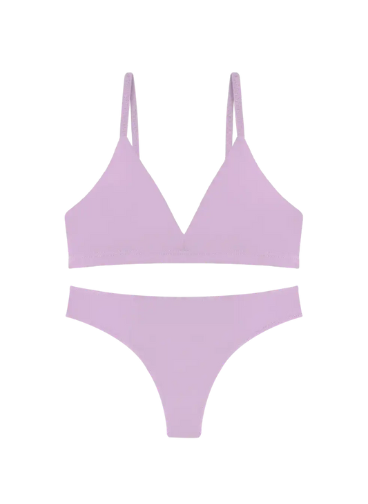 Triangle Bra & Low Profile Thong Set
