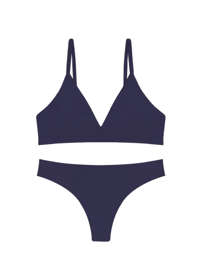 Triangle Bra & Low Profile Thong Set