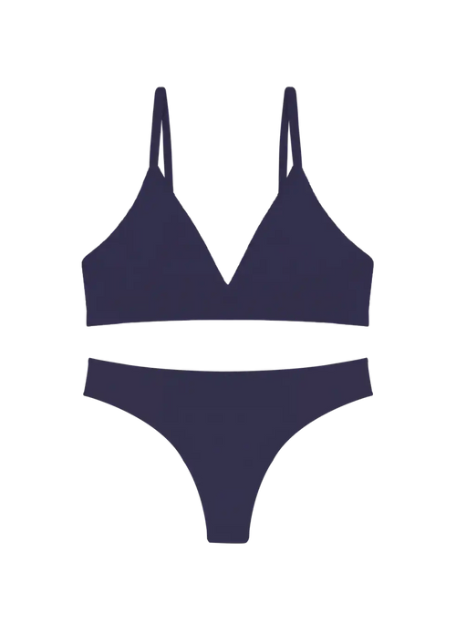 Triangle Bra & Low Profile Thong Set