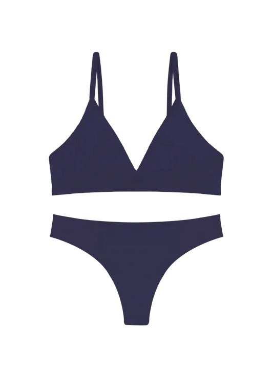 Triangle Bra & Low Profile Thong Set