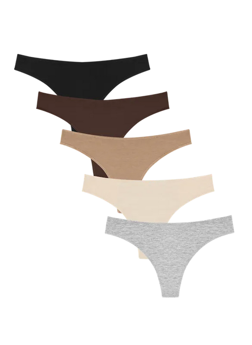 Low Profile Thong 5-Pack