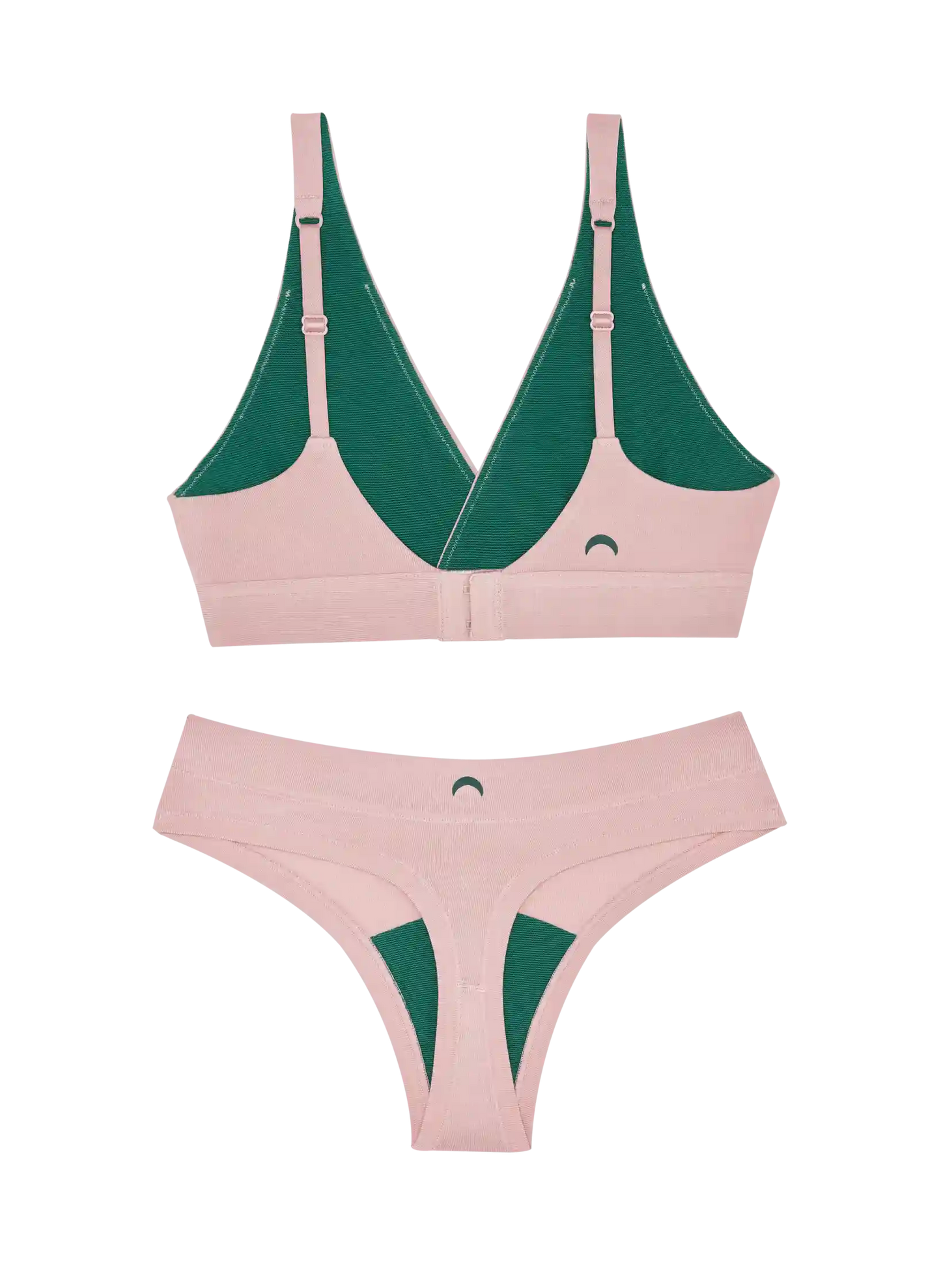 Crossover Bra & Thong Set