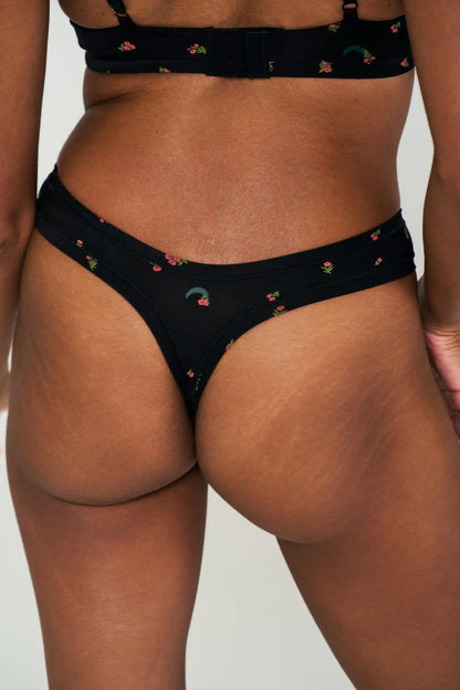 Triangle Bra & Dipped Thong Set