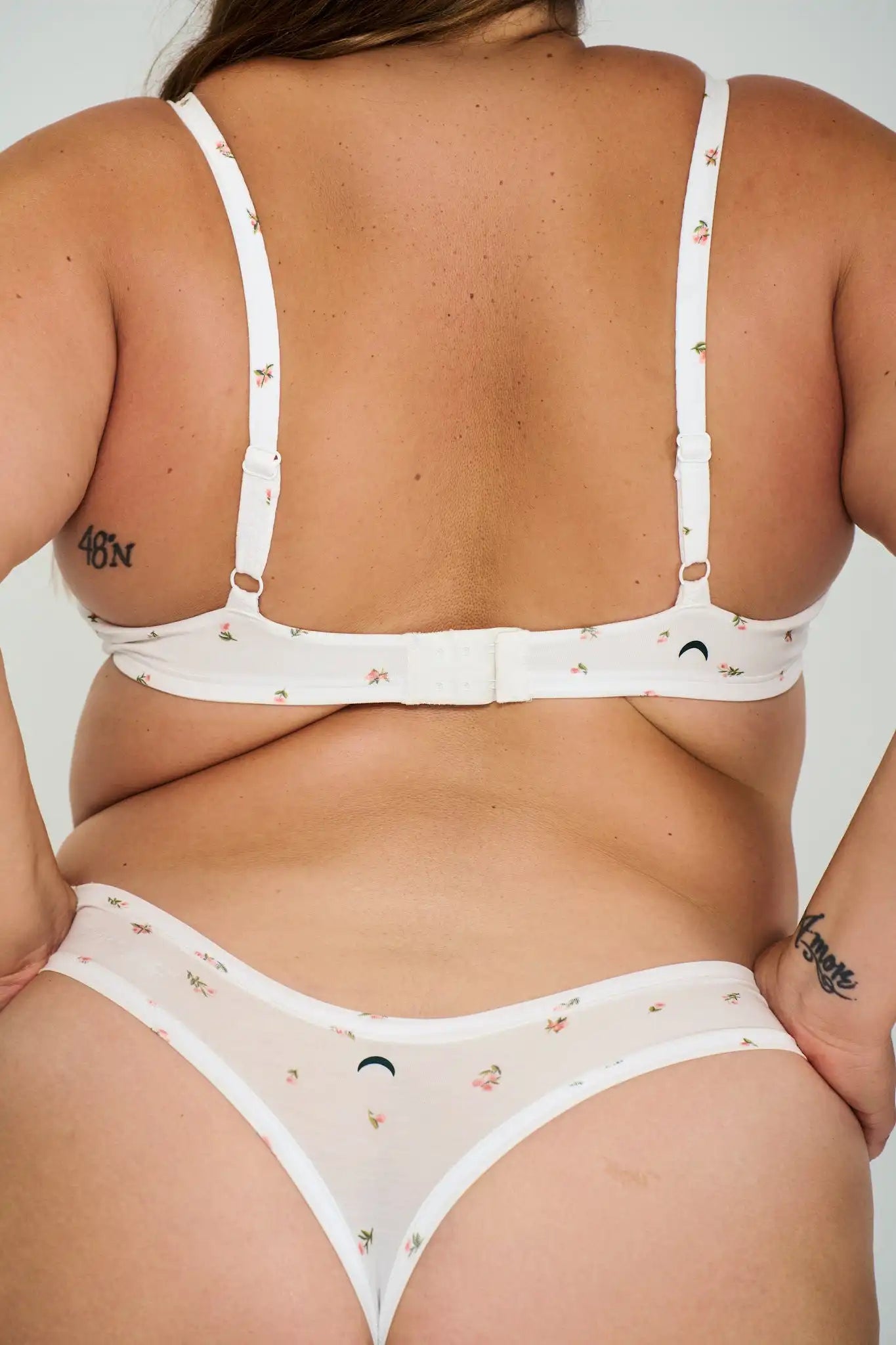 Triangle Bra & Dipped Thong Set