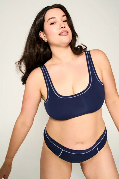 Sporty Bralette & Thong Set