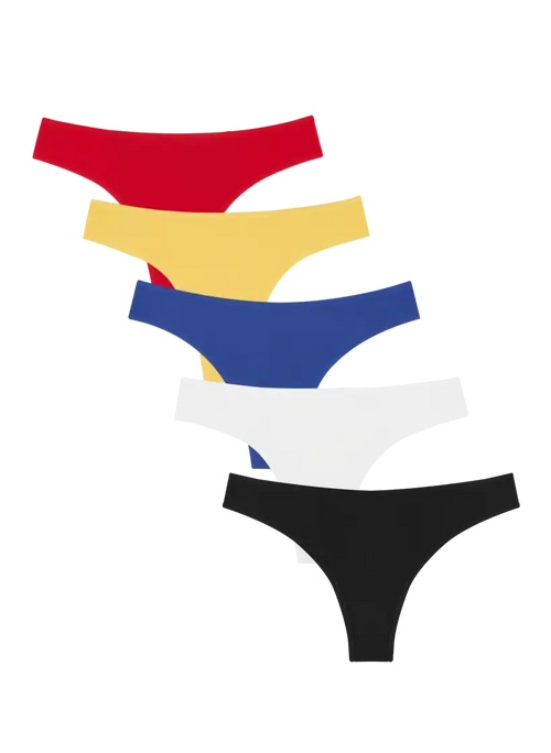 Low Profile Thong 5-Pack