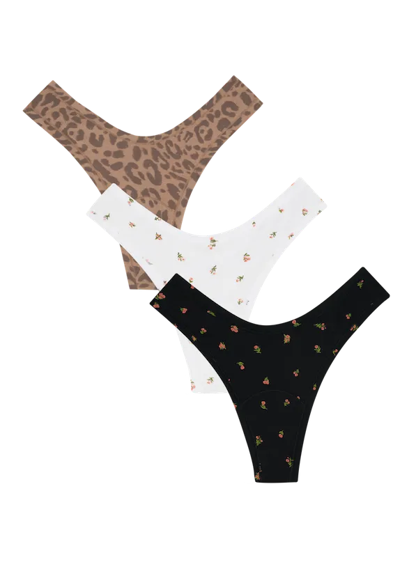 Dipped Thong 3-Pack
