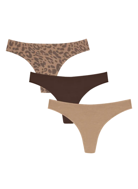 Low Profile Thong 3-Pack