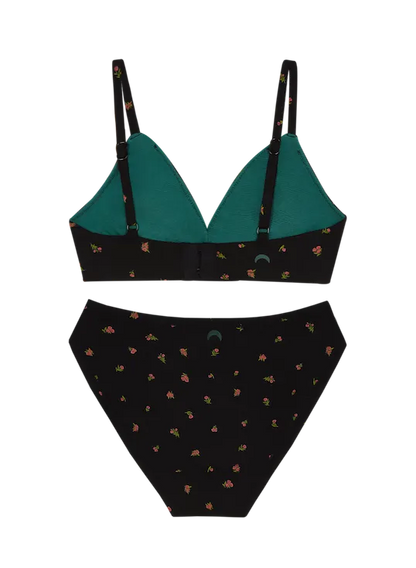 Triangle Bra & Bikini Set