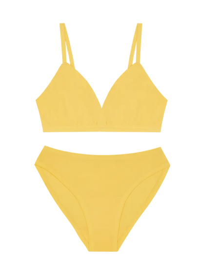 Triangle Bra & Bikini Set