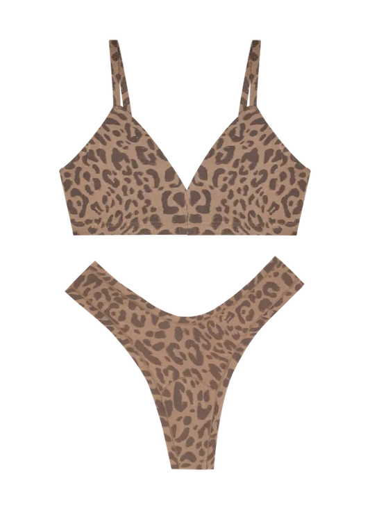 Triangle Bra & Dipped Thong Set