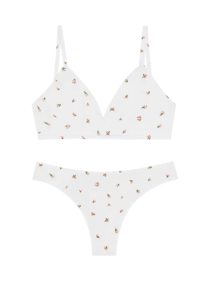 Triangle Bra & Low Profile Thong Set