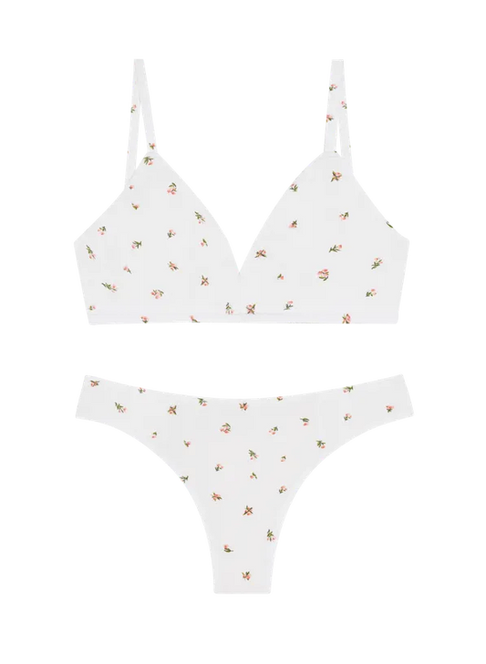Triangle Bra & Low Profile Thong Set