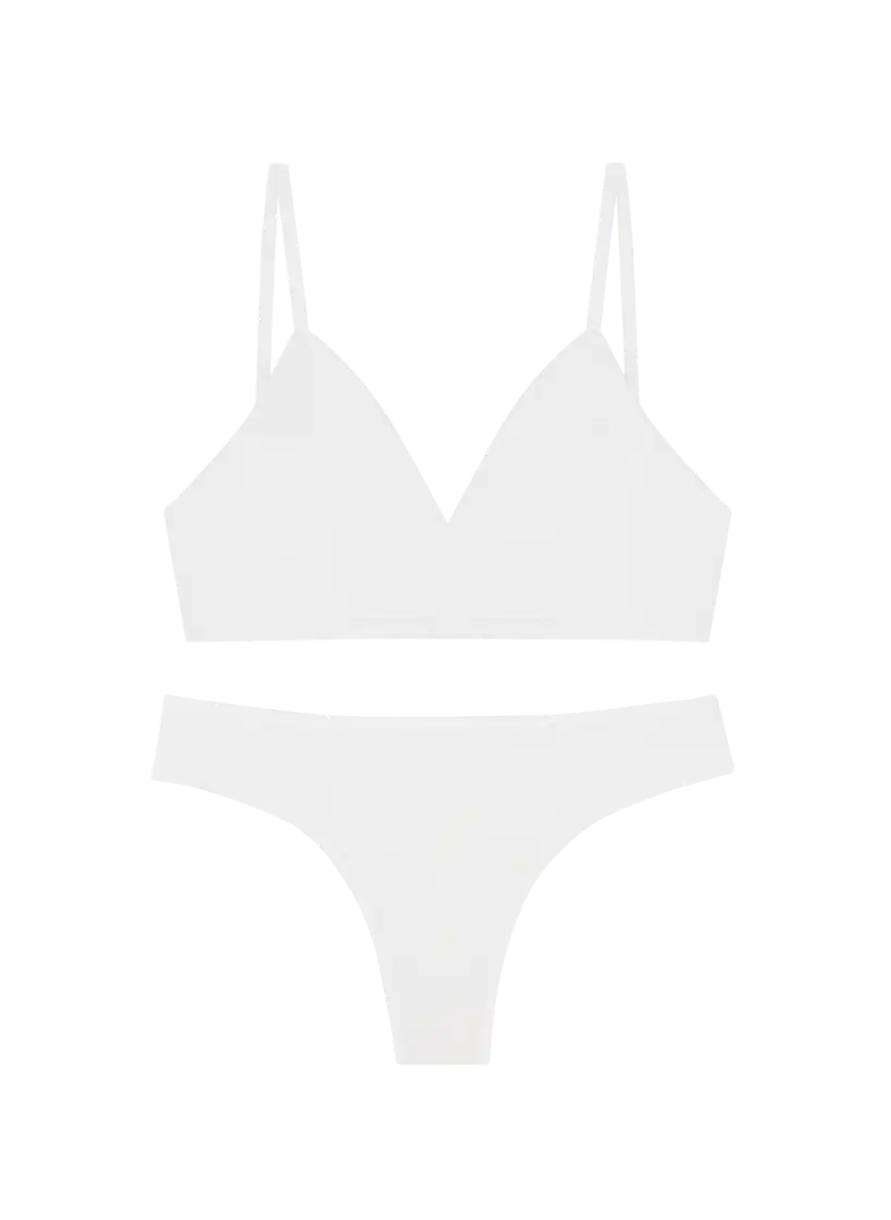 Triangle Bra & Low Profile Thong Set